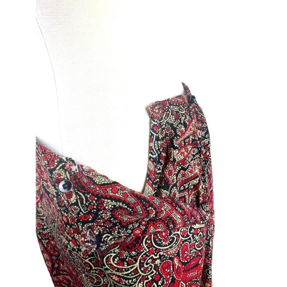 VTG 90's Light Academia Grandma JM Collection Paisley Maxi Skirt, Women’s Large - Picture 8 of 13